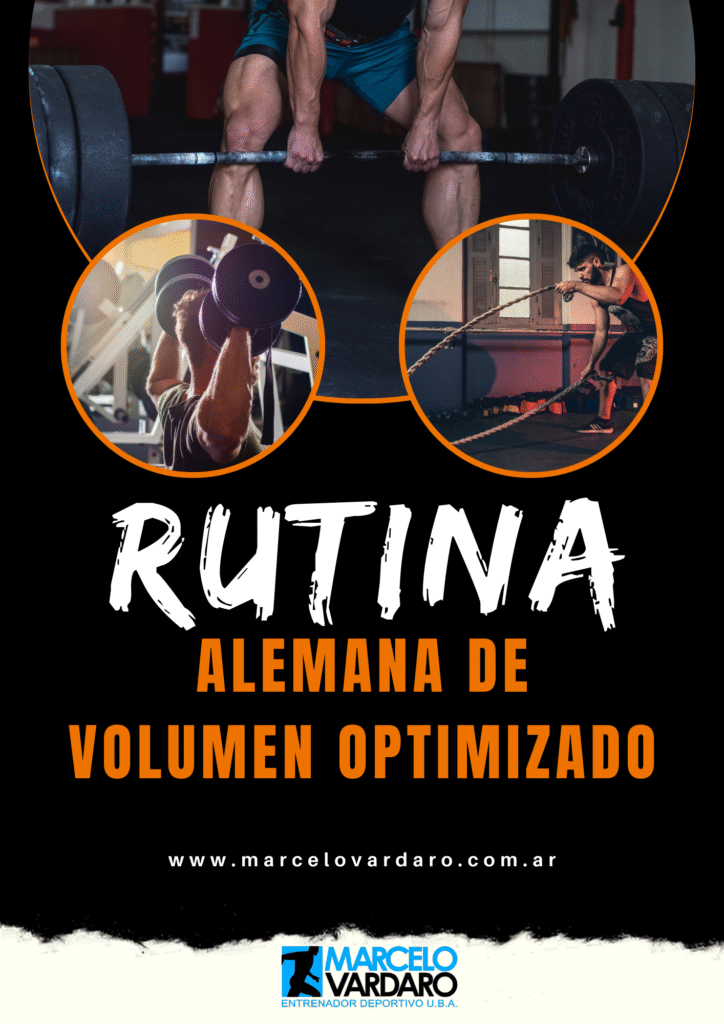 RUTINA ALEMANA PARA HOMBRES